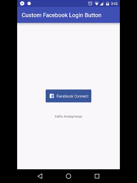 Customize Android Facebook Login Button Stack Overflow